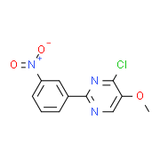 4-Chloro-5-methoxy-2-(3-nitrophenyl)pyrimidine