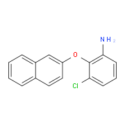 3-Chloro-2-(2-naphthyloxy)aniline