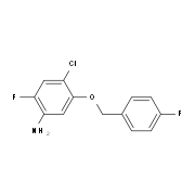 4-Chloro-2-fluoro-5-[(4-fluorobenzyl)oxy]aniline