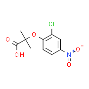 2-(2-Chloro-4-nitrophenoxy)-2-methylpropanoic acid