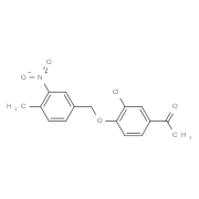 1-{3-Chloro-4-[(4-methyl-3-nitrobenzyl)oxy]phenyl}-1-ethanone