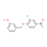 1-{3-Chloro-4-[(3-methoxybenzyl)oxy]phenyl}-1-ethanone