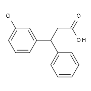 3-(3-Chlorophenyl)-3-phenylpropanoic acid