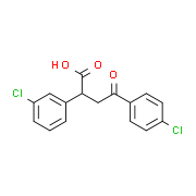 2-(3-Chlorophenyl)-4-(4-chlorophenyl)-4-oxobutanoic acid
