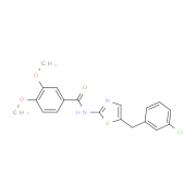 N-[5-(3-Chloro-benzyl)-thiazol-2-yl]-3,4-dimethoxy-benzamide