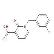1-(3-Chlorobenzyl)-2-oxo-1,2-dihydro-3-pyridinecarboxylic acid