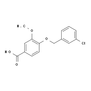 4-[(3-Chlorobenzyl)oxy]-3-methoxybenzoic acid