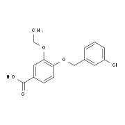 4-[(3-Chlorobenzyl)oxy]-3-ethoxybenzoic acid