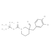 tert-Butyl 3-(3,4-dichlorobenzyl)-3-formyltetrahydro-1(2H)-pyridinecarboxylate