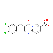 3-(3,4-Dichlorobenzyl)-4-oxo-4H-pyrido[1,2-a]-pyrimidine-7-carboxylic acid