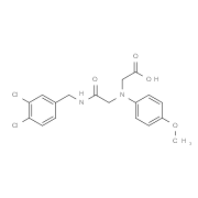 [{2-[(3,4-Dichlorobenzyl)amino]-2-oxoethyl}(4-methoxyphenyl)amino]acetic acid