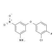 3-(3-Chloro-4-fluorophenoxy)-5-nitroaniline