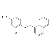 3-Chloro-4-(1-naphthylmethoxy)aniline