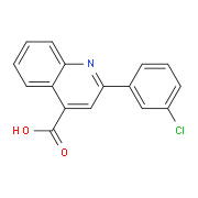 2-(3-Chlorophenyl)quinoline-4-carboxylic acid