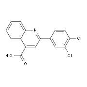 2-(3,4-Dichlorophenyl)-4-quinolinecarboxylic acid