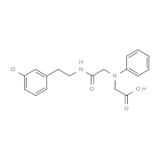 [(2-{[2-(3-Chlorophenyl)ethyl]amino}-2-oxoethyl)-(phenyl)amino]acetic acid