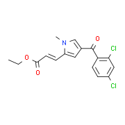 Ethyl 3-[4-(2,4-dichlorobenzoyl)-1-methyl-1H-pyrrol-2-yl]acrylate