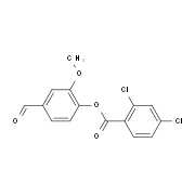 4-Formyl-2-methoxyphenyl 2,4-dichlorobenzoate