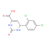 6-(2,4-Dichlorophenyl)-2-oxo-1,2,3,6-tetrahydro-4-pyrimidinecarboxylic acid