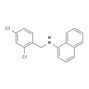 N-(2,4-Dichlorobenzyl)-1-naphthalenamine