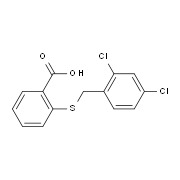 2-[(2,4-Dichlorobenzyl)sulfanyl]benzenecarboxylicacid