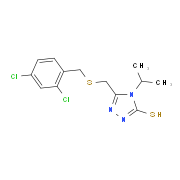 5-{[(2,4-Dichlorobenzyl)sulfanyl]methyl}-4-isopropyl-4H-1,2,4-triazole-3-thiol