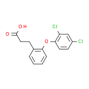 3-[2-(2,4-Dichlorophenoxy)phenyl]propanoic acid