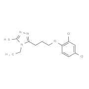 5-[3-(2,4-Dichlorophenoxy)propyl]-4-ethyl-4H-1,2,4-triazole-3-thiol