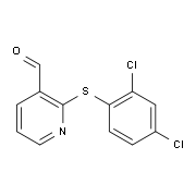2-[(2,4-Dichlorophenyl)sulfanyl]nicotinaldehyde