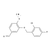 3-[(2-Chloro-4-fluorobenzyl)oxy]-4-methoxybenzaldehyde