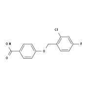 4-[(2-Chloro-4-fluorobenzyl)oxy]benzoic acid