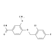 4-[(2-Chloro-4-fluorobenzyl)oxy]-3-methoxybenzoic acid