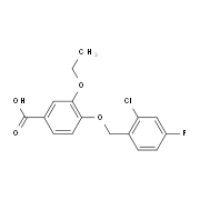 4-[(2-Chloro-4-fluorobenzyl)oxy]-3-ethoxybenzoic acid