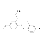 4-[(2-Chloro-4-fluorobenzyl)oxy]-3-ethoxybenzaldehyde