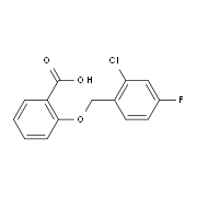 2-[(2-Chloro-4-fluorobenzyl)oxy]benzoic acid