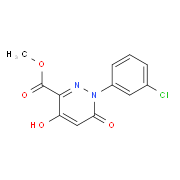 Methyl 1-(3-chlorophenyl)-4-hydroxy-6-oxo-1,6-dihydro-3-pyridazinecarboxylate