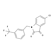 5-Chloro-1-[3-(trifluoromethyl)benzyl]-1H-indole-2,3-dione