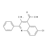 6-Chloro-3-methyl-2-phenyl-4-quinolinecarboxylicacid