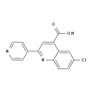 6-Chloro-2-pyridin-4-ylquinoline-4-carboxylic acid