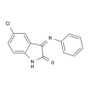 (3Z)-5-Chloro-3-(phenylimino)-1,3-dihydro-2H-indol-2-one