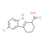 6-Chloro-2,3,4,9-tetrahydro-1H-carbazole-1-carboxylic acid