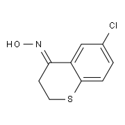 6-Chloro-2,3-dihydro-4H-thiochromen-4-one oxime