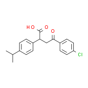 4-(4-Chlorophenyl)-2-(4-isopropylphenyl)-4-oxobutanoic acid