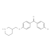 (4-Chlorophenyl)[4-(3-piperidinylmethoxy)phenyl]-methanone
