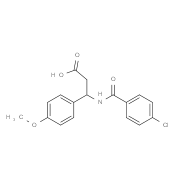 3-(4-Chloro-benzoylamino)-3-(4-methoxy-phenyl)-propionic acid