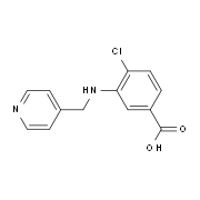 4-Chloro-3-[(pyridin-4-ylmethyl)-amino]-benzoic acid