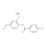 4-Formyl-2-methoxyphenyl 4-chlorobenzoate