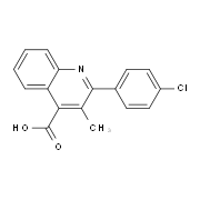 2-(4-Chlorophenyl)-3-methylquinoline-4-carboxylic acid