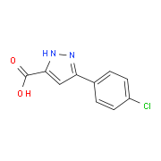 5-(4-Chloro-phenyl)-2H-pyrazole-3-carboxylic acid