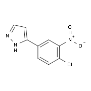 5-(4-Chloro-3-nitrophenyl)-1H-pyrazole
